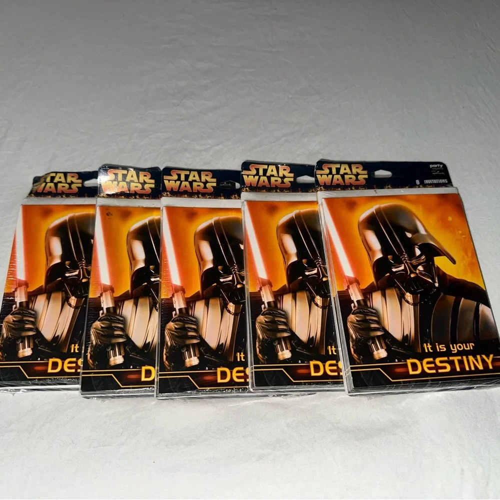 Vintage Star Wars Darth Vader Invitations